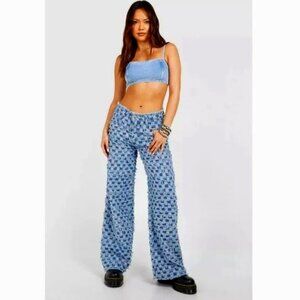 💥DOPE💥Retro Style The Sickest Unisex Pulled Texture Distressed Jeans